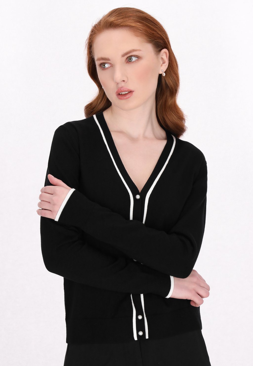Кардиган DreiMaster, черный
Кардиган DreiMaster, черный
