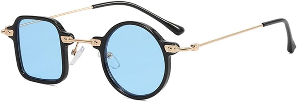 Солнцезащитные очки MUTYNE в стиле ретро, уникальные квадратные и круглые, модные для женщин, с прозрачными линзами цвета океана, защита от УФ-излучения UV400, панк-очки для мужчин, Black Blue
Солнцезащитные очки MUTYNE в стиле ретро, уникальные квадратные и круглые, модные для женщин, с прозрачными линзами цвета океана, защита от УФ-излучения UV400, панк-очки для мужчин, Black Blue