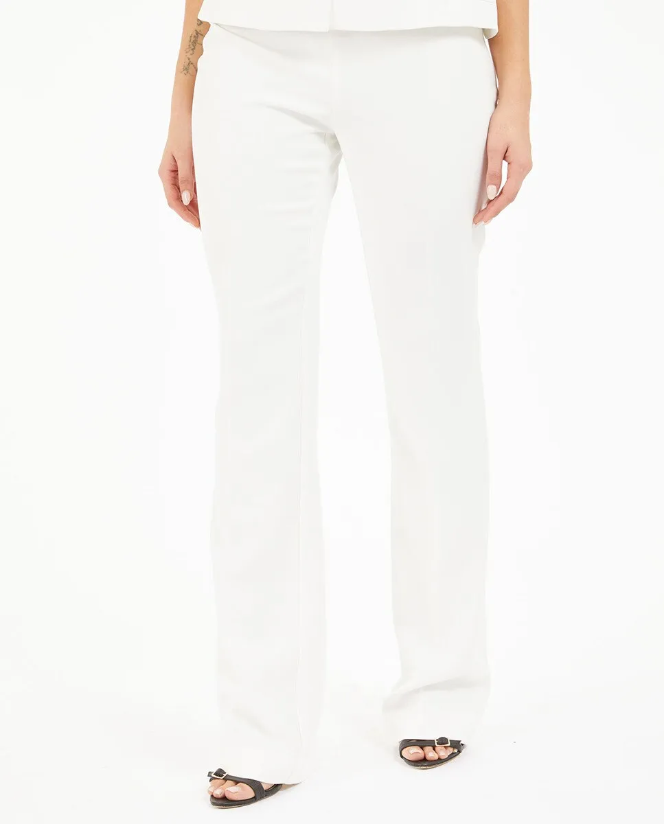 Женские прямые классические брюки со средней талией Marciano by Guess, белый
Женские прямые классические брюки со средней талией Marciano by Guess, белый