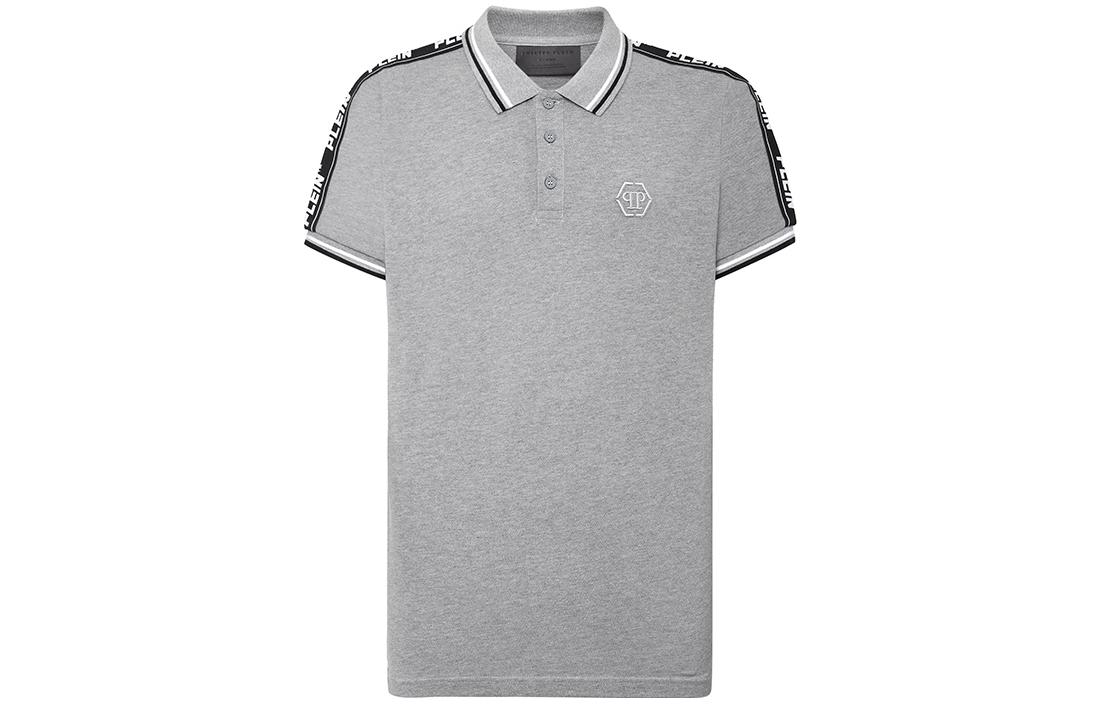 Поло с логотипом PHILIPP PLEIN, серый
Поло с логотипом PHILIPP PLEIN, серый