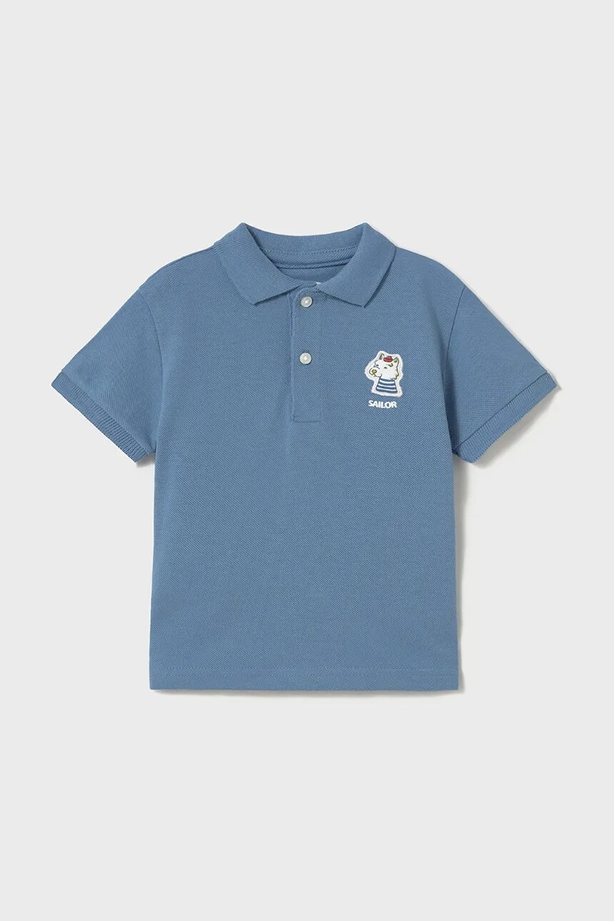 Детское хлопковое поло Mayoral, синий
Детское хлопковое поло Mayoral, синий