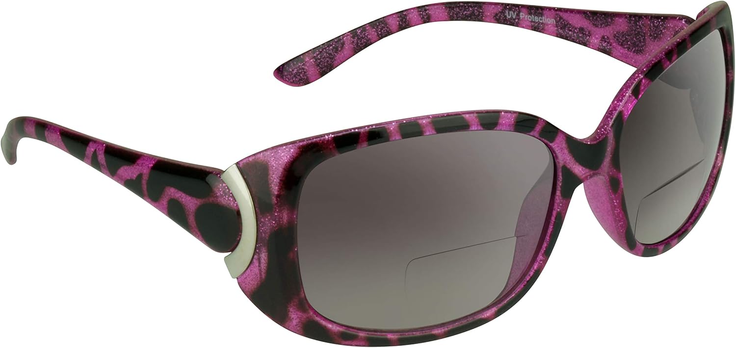 Сексуальные бифокальные солнцезащитные очки proSPORT для женщин. Черная, черепахово-коричневая или с анималистическим рисунком оправа с металлическими вставками, Pink Cheetah
Сексуальные бифокальные солнцезащитные очки proSPORT для женщин. Черная, черепахово-коричневая или с анималистическим рисунком оправа с металлическими вставками, Pink Cheetah