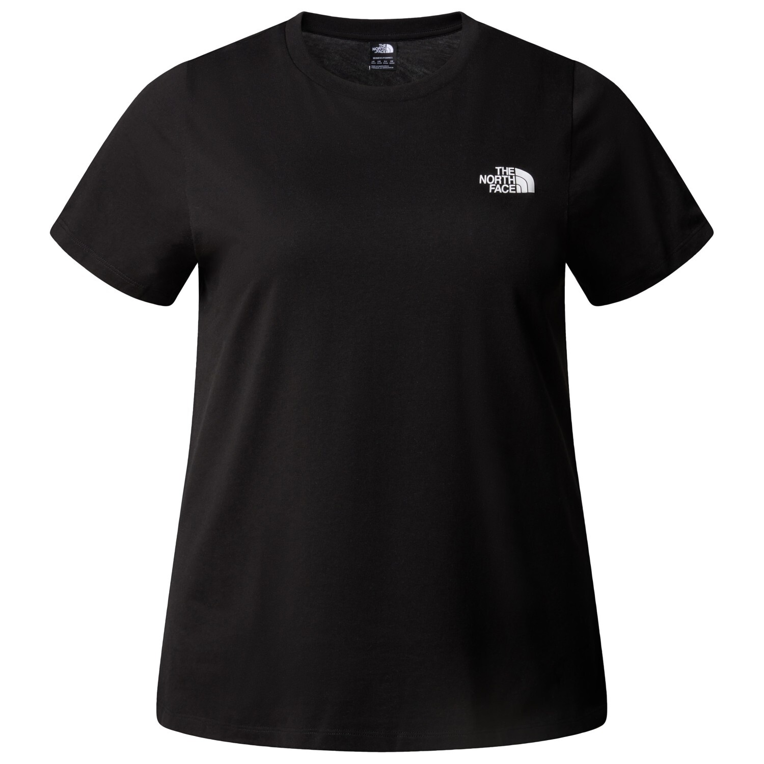 Футболка The North Face Women's Plus S/S Simple Dome Tee, цвет TNF Black 
Футболка The North Face Women's Plus S/S Simple Dome Tee, цвет TNF Black