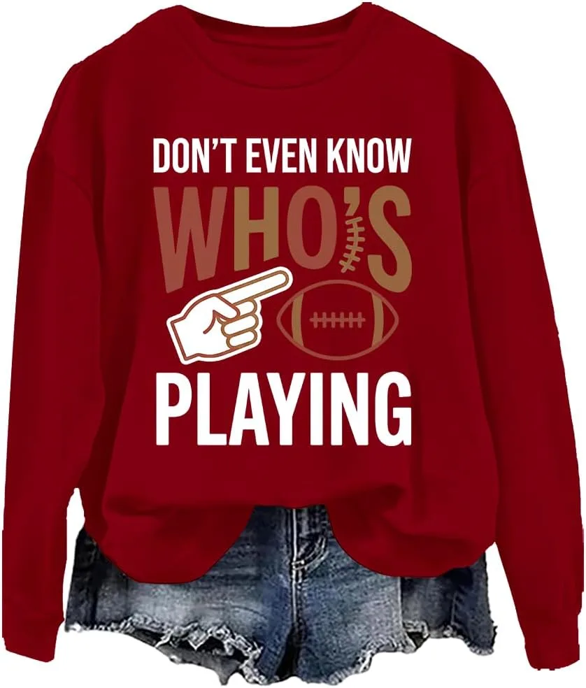 Толстовка Dont Even Know Whos Playing waqulks
Толстовка Dont Even Know Whos Playing waqulks