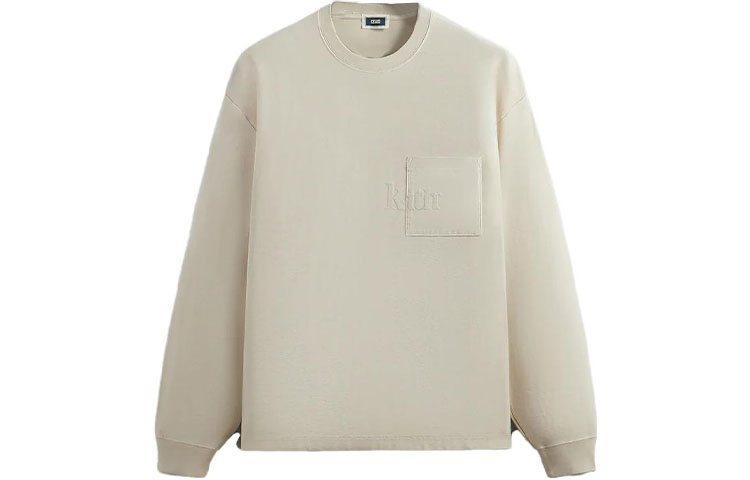 Длинный рукав Футболка Quinn KITH, Песочный 
Длинный рукав Футболка Quinn KITH, Песочный