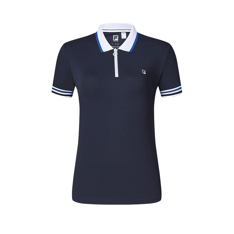 Рубашка поло женская темно-синяя Fila
Рубашка поло женская темно-синяя Fila