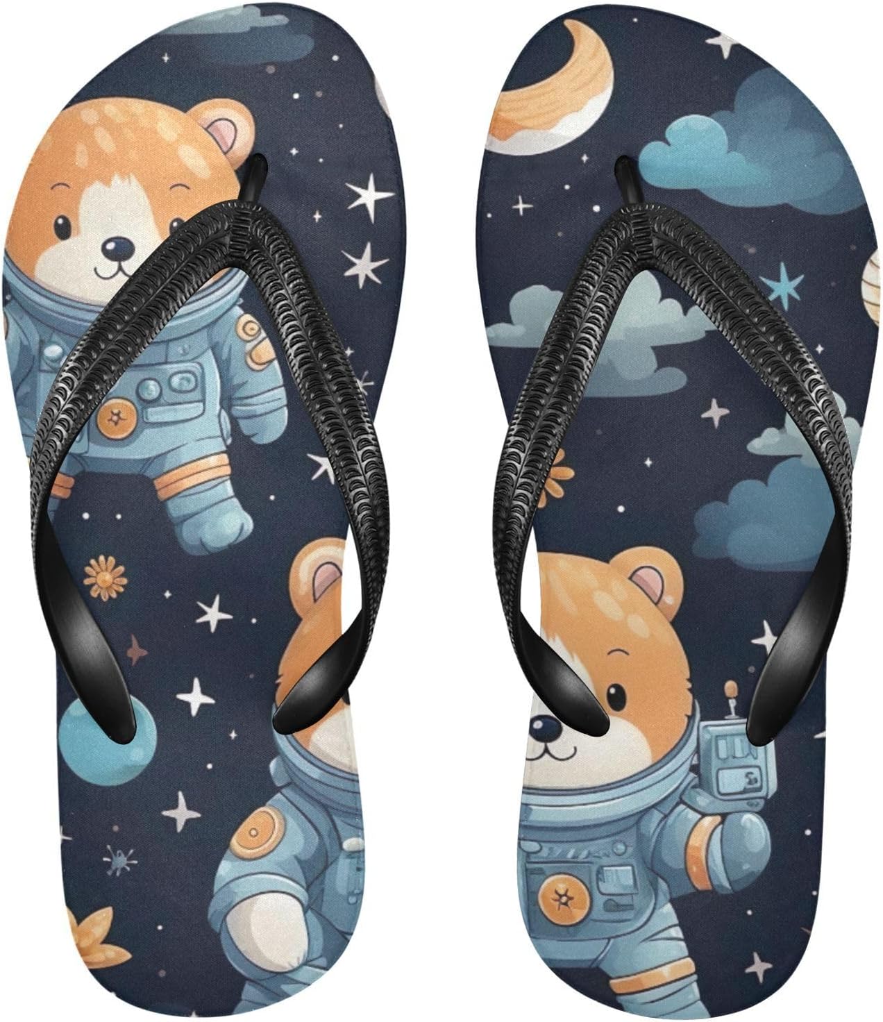 Пляжные летние сандалии Bear Astronaut Space для женщин и мужчин, шлепанцы для душа Kfbe
Пляжные летние сандалии Bear Astronaut Space для женщин и мужчин, шлепанцы для душа Kfbe