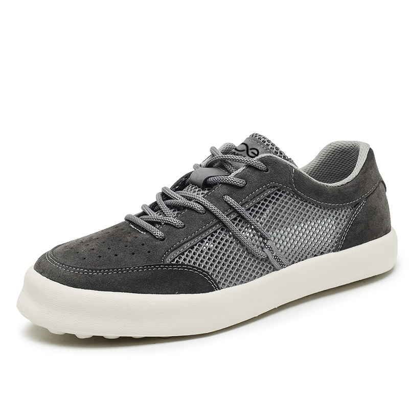 LINGPAO Серые мужские скейтерские кроссовки с противоскользящей подошвой и устойчивостью к истиранию, цвет Gray
LINGPAO Серые мужские скейтерские кроссовки с противоскользящей подошвой и устойчивостью к истиранию, цвет Gray