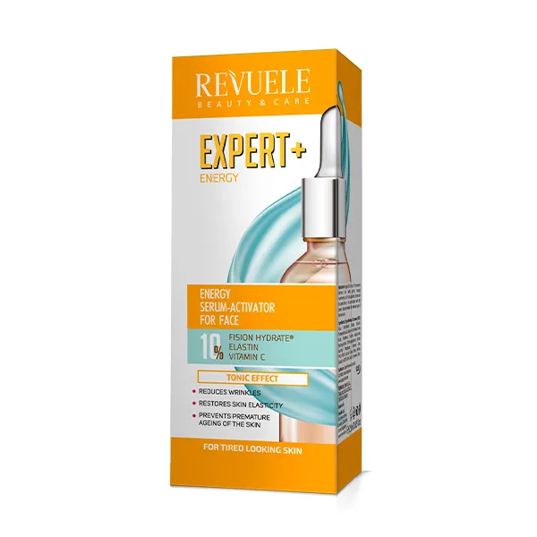 Активирующая сыворотка для лица Energy Revuele, 30 ml
Активирующая сыворотка для лица Energy Revuele, 30 ml