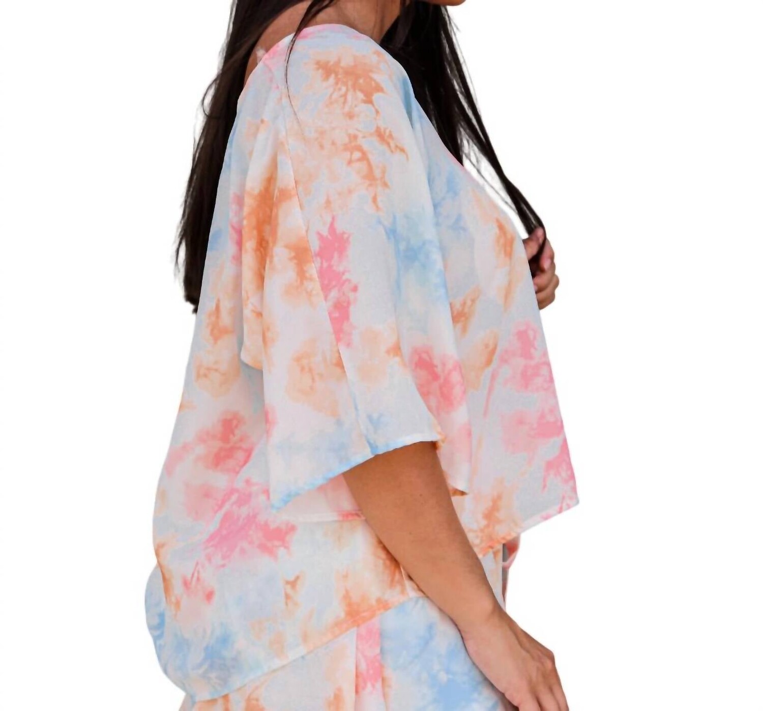 Свободный приталенный топ темно-серого/синего цвета Peach Love
Свободный приталенный топ темно-серого/синего цвета Peach Love