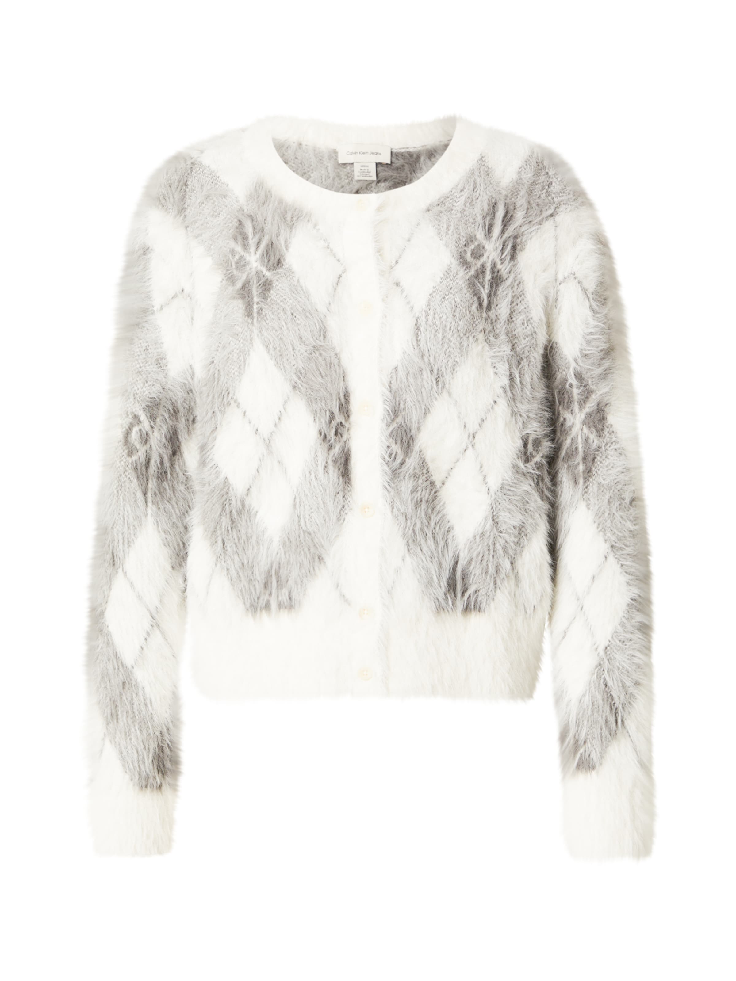Calvin Klein Jeans Вязаный кардиган в белом цвете
Calvin Klein Jeans Вязаный кардиган в белом цвете