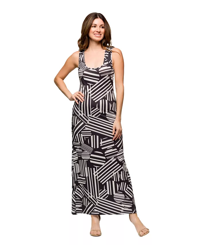 Женское повседневное макси-платье Razorback Tank 24seven Comfort Apparel, мультиколор
Женское повседневное макси-платье Razorback Tank 24seven Comfort Apparel, мультиколор