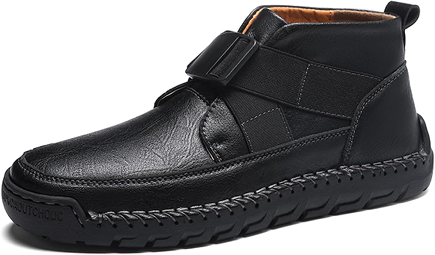 Мужские кожаные ботинки с пряжкой Optigard Chukka, ручная строчка, удобная эластичная застежка, модель без шнурков, повседневные ботинки до щиколотки, для улицы, вождения, работы и прогулок, черный
Мужские кожаные ботинки с пряжкой Optigard Chukka, ручная строчка, удобная эластичная застежка, модель без шнурков, повседневные ботинки до щиколотки, для улицы, вождения, работы и прогулок, черный