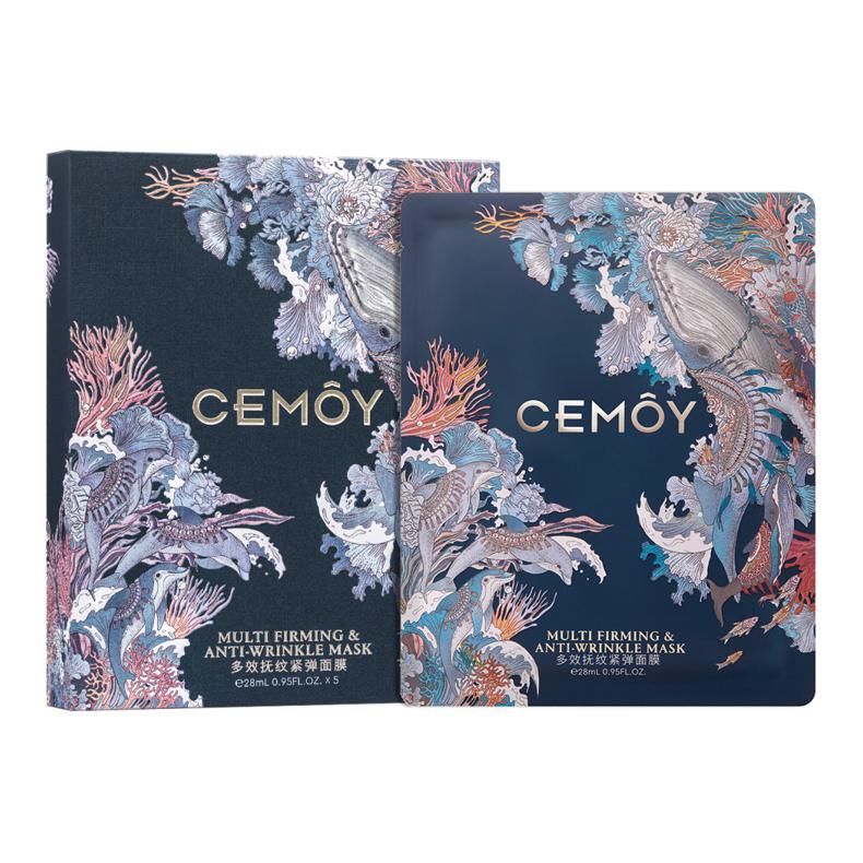 Многофункциональная маска для лица против морщин, увлажняющая и подтягивающая, для всех типов кожи 28мл*5 Cemoy, Wrinkle-Smoothing Elastic Facial Mask 5 Pcs (1 Box)
Многофункциональная маска для лица против морщин, увлажняющая и подтягивающая, для всех типов кожи 28мл*5 Cemoy, Wrinkle-Smoothing Elastic Facial Mask 5 Pcs (1 Box)
