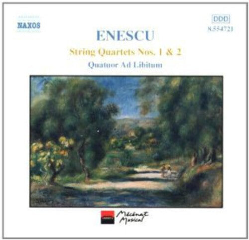 CD диск Enescu / Quatuor AD Libitum: String Quartets 1 & 2
CD диск Enescu / Quatuor AD Libitum: String Quartets 1 & 2