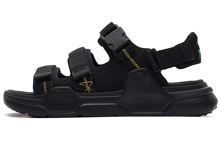 Пляжные сандалии мужские Обсидианово-черный/цитрусово-желтый 361°
Пляжные сандалии мужские Обсидианово-черный/цитрусово-желтый 361°