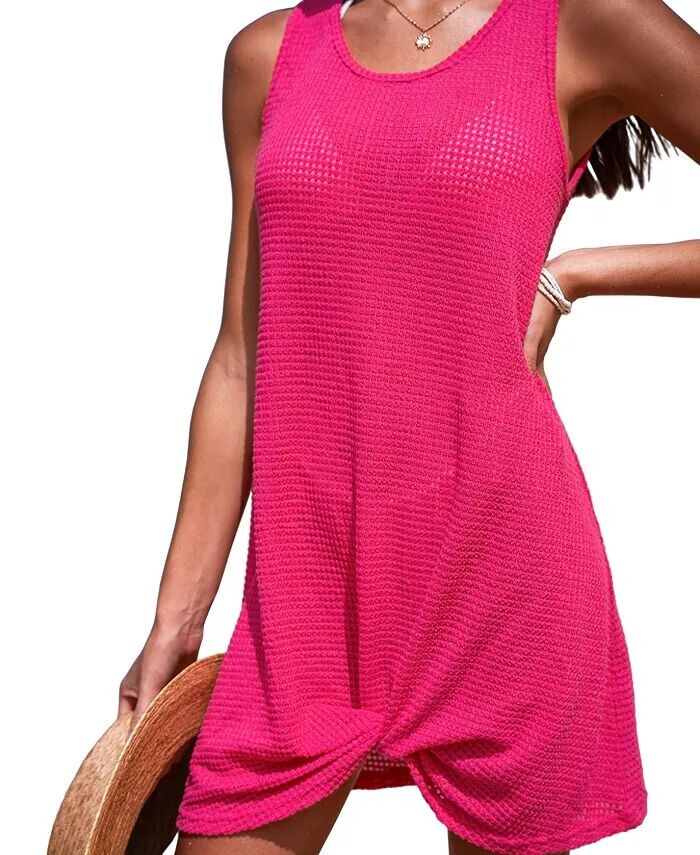 Женское бежевое накидка с вафельным трикотажем и подворотом CUPSHE, розовый
Женское бежевое накидка с вафельным трикотажем и подворотом CUPSHE, розовый