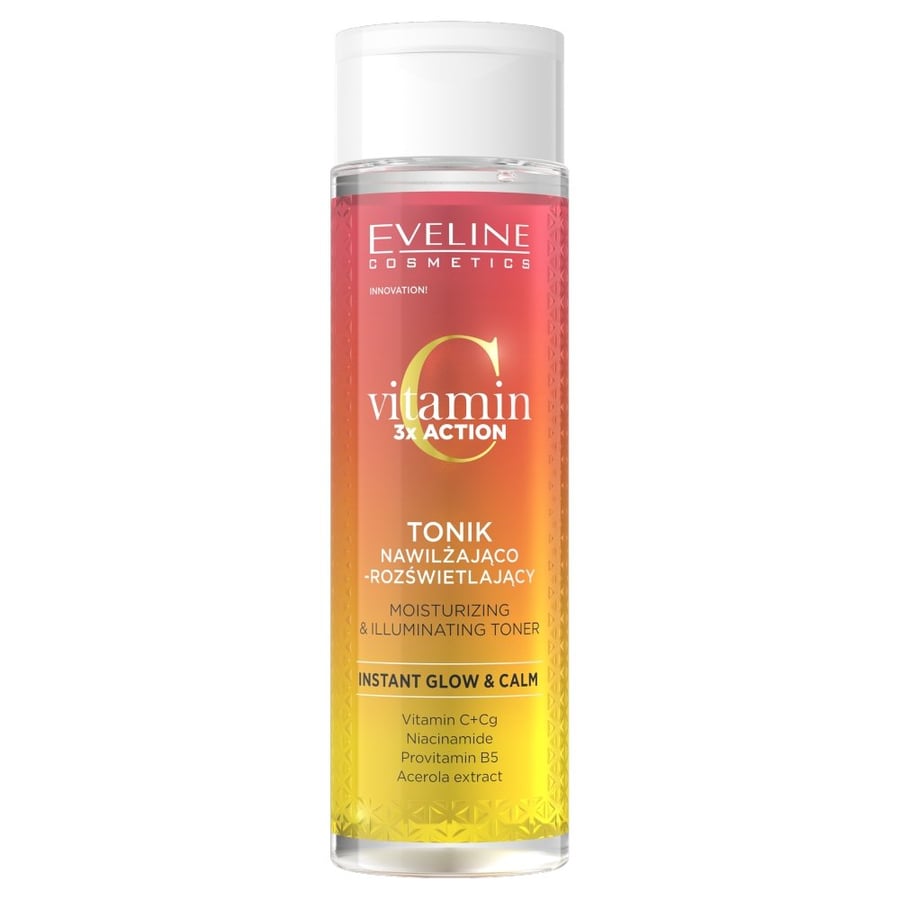 Eveline Cosmetics, увлажняющий и осветляющий тоник Vitamin C 3x Action, 200 мл
Eveline Cosmetics, увлажняющий и осветляющий тоник Vitamin C 3x Action, 200 мл