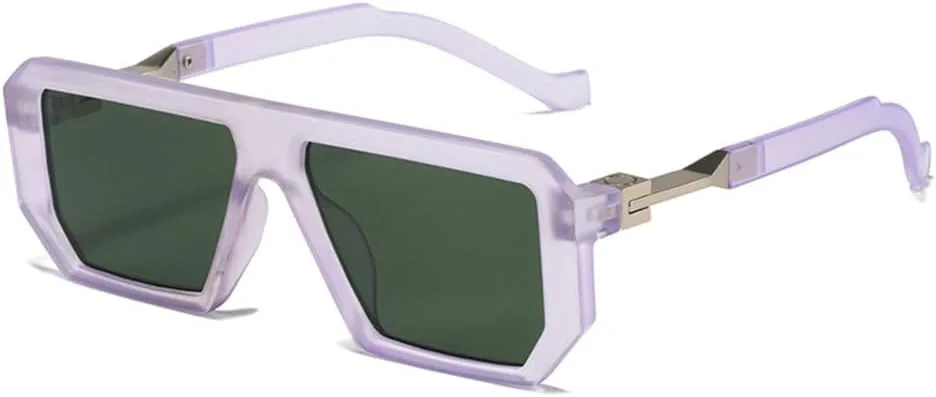 Ретро-солнцезащитные очки квадратной формы 2027 года для женщин, модные очки с прозрачным градиентом и защитой от УФ-излучения для мужчин MTZJH, Purple Dark Green
Ретро-солнцезащитные очки квадратной формы 2027 года для женщин, модные очки с прозрачным градиентом и защитой от УФ-излучения для мужчин MTZJH, Purple Dark Green