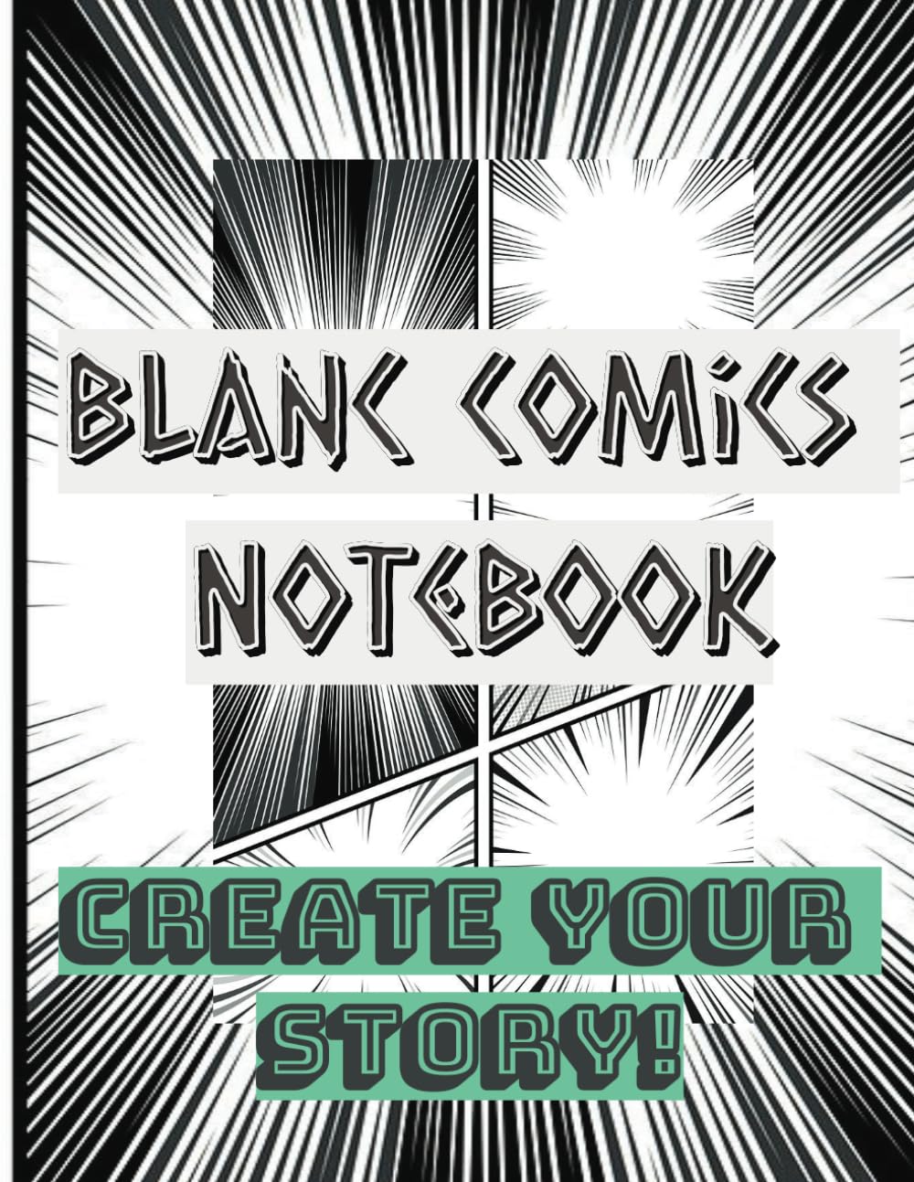 Create Your Own Manga Comics!: Blank Comic Book (Independently published)
Create Your Own Manga Comics!: Blank Comic Book (Independently published)