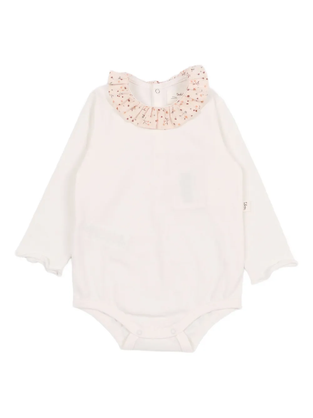 Боди с цветочным принтом и оборками TEDDY & MINOU, розовый
Боди с цветочным принтом и оборками TEDDY & MINOU, розовый