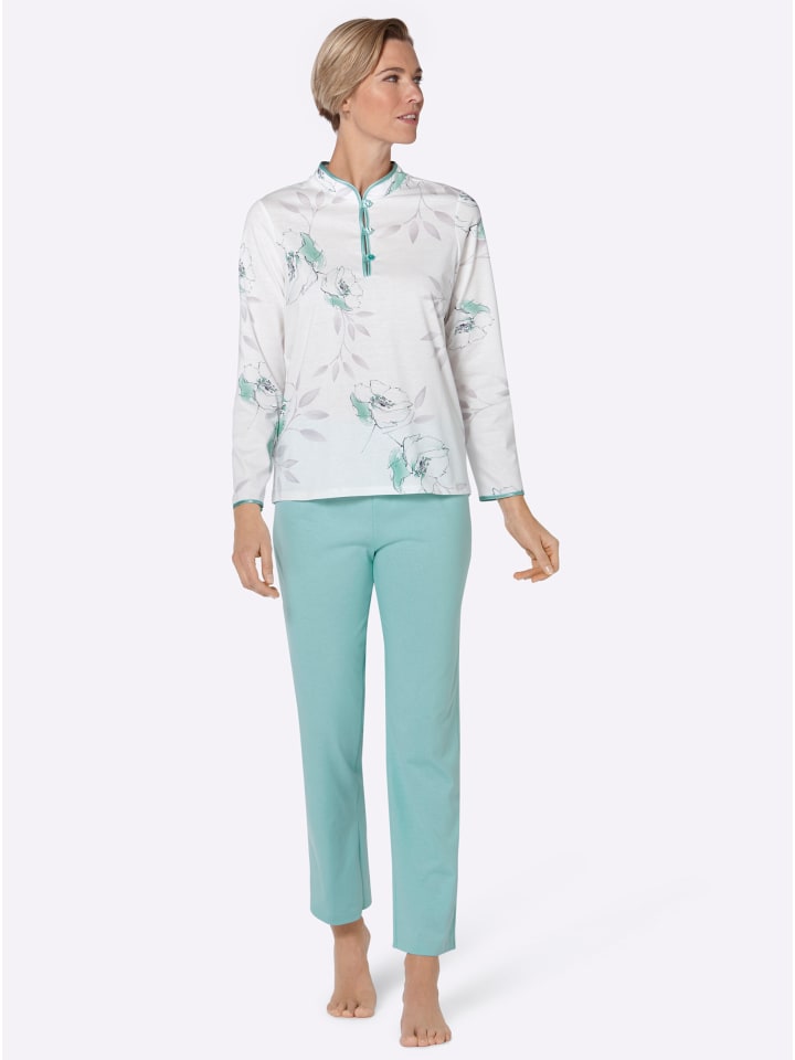 WITT WEIDEN Пижама цвета мяты экрю
WITT WEIDEN Пижама цвета мяты экрю