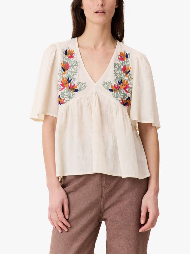 Топ Choly с бисерной вышивкой Leon & Harper, Cream/Multi
Топ Choly с бисерной вышивкой Leon & Harper, Cream/Multi