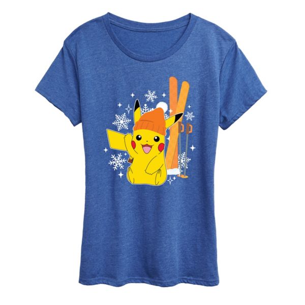 Женская футболка pokemon pika skii Licensed Character, синий
Женская футболка pokemon pika skii Licensed Character, синий