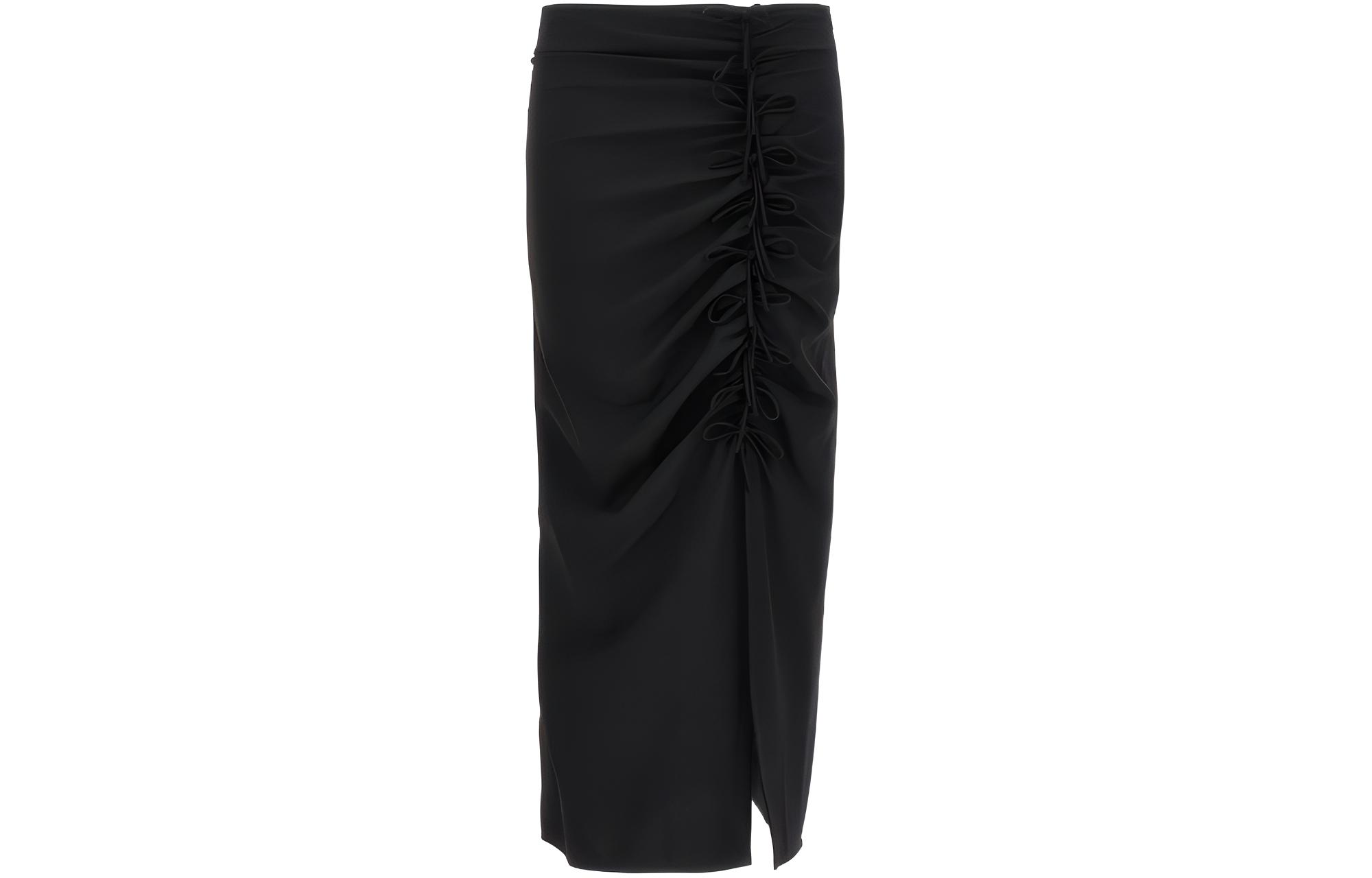 Юбка с детализированными драпировками GANNI, черный
Юбка с детализированными драпировками GANNI, черный