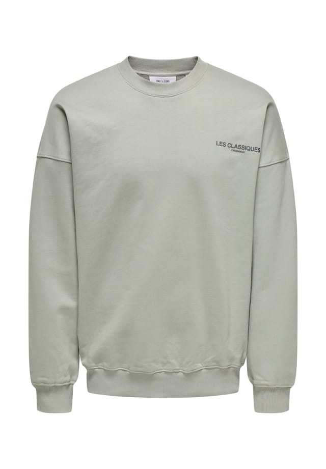 Пуловер les classics свитшот Only & Sons, серый
Пуловер les classics свитшот Only & Sons, серый