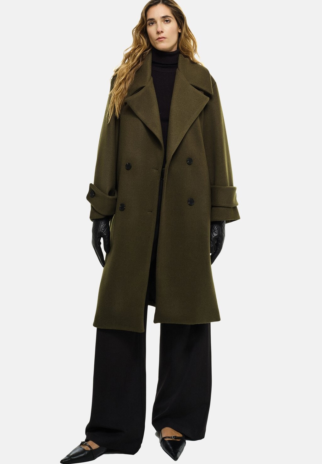 Пальто классическое SILVANA Ricano, цвет oliv 
Пальто классическое SILVANA Ricano, цвет oliv