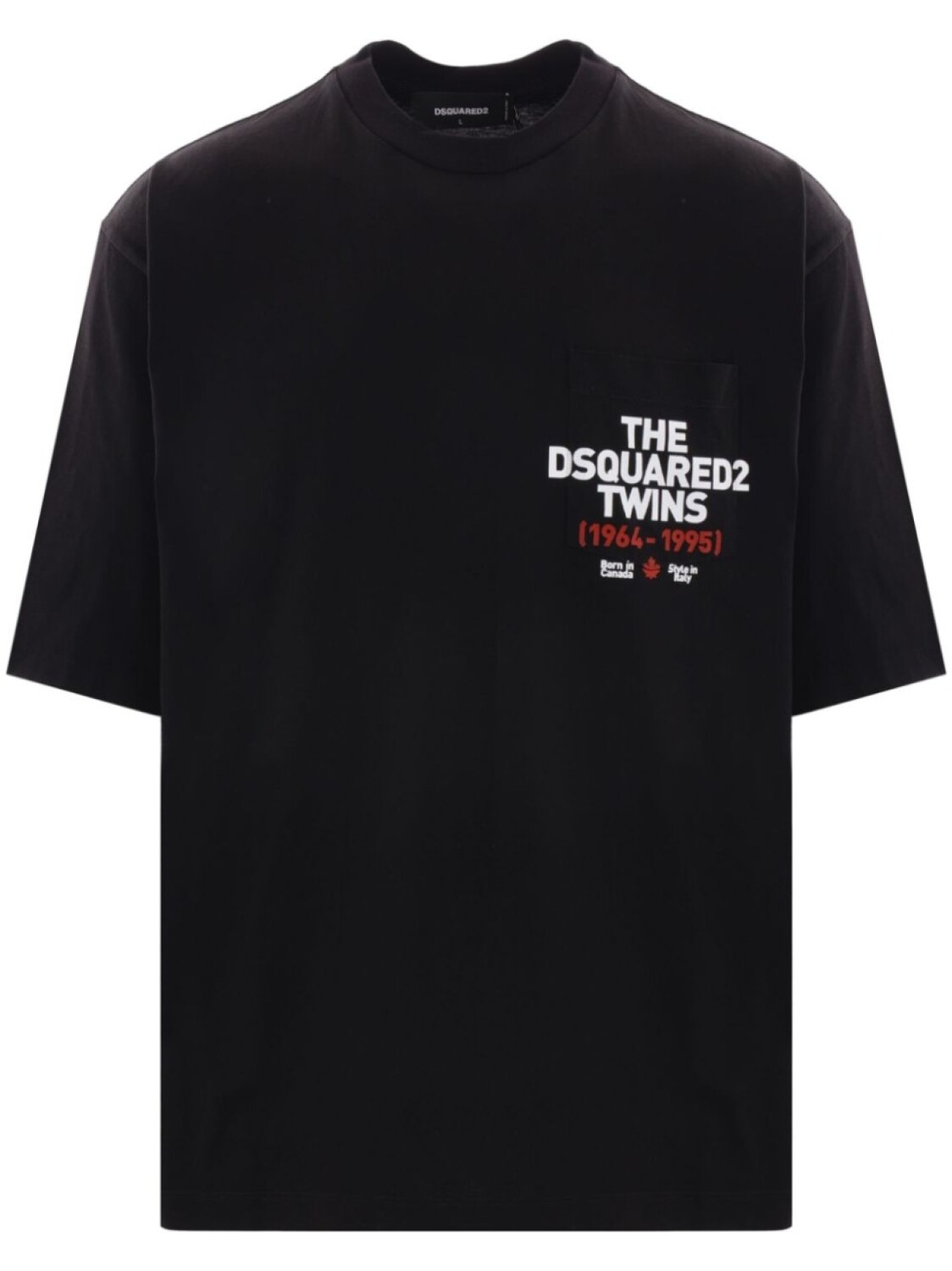 Футболка с логотипом DSQUARED2, черный
Футболка с логотипом DSQUARED2, черный