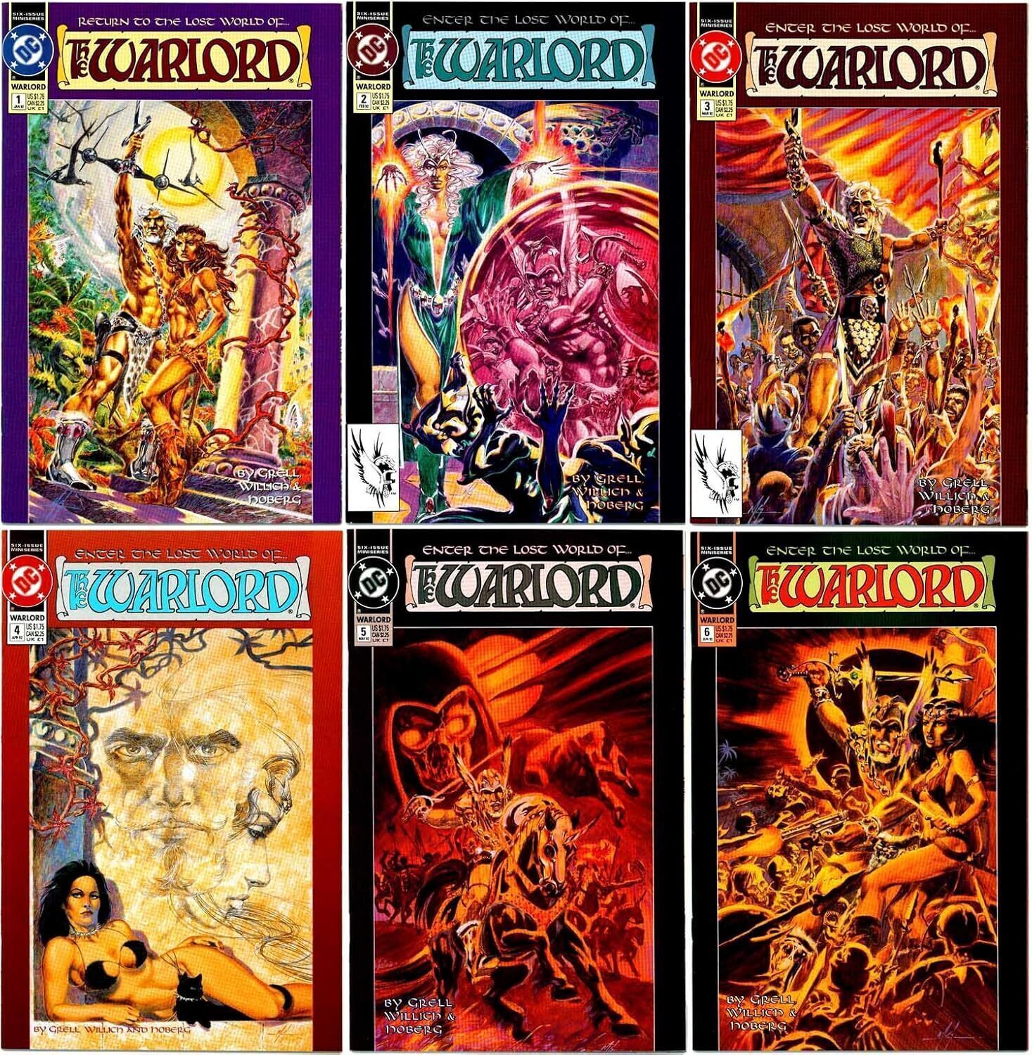 THE WARLORD # 1, 3,4, 5, 6 (DC)
THE WARLORD # 1, 3,4, 5, 6 (DC)