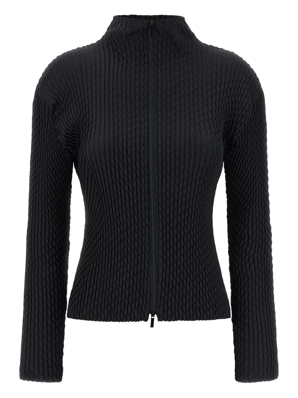 Кардиган на молнии Issey Miyake, черный
Кардиган на молнии Issey Miyake, черный