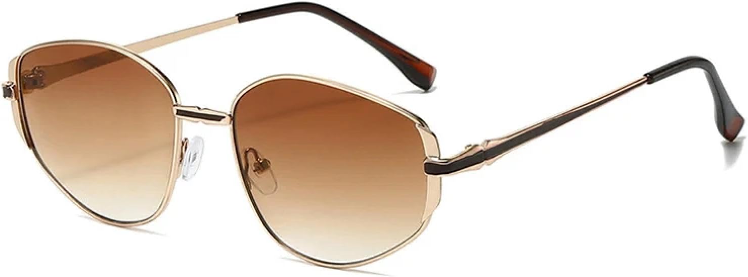 Классические овальные солнцезащитные очки для женщин, модные, роскошные, в металлической оправе, для мужчин, для активного отдыха на природе и вождения, защита от УФ-излучения UV400 TKKTLLT, Gold Gradient Tea
Классические овальные солнцезащитные очки для женщин, модные, роскошные, в металлической оправе, для мужчин, для активного отдыха на природе и вождения, защита от УФ-излучения UV400 TKKTLLT, Gold Gradient Tea