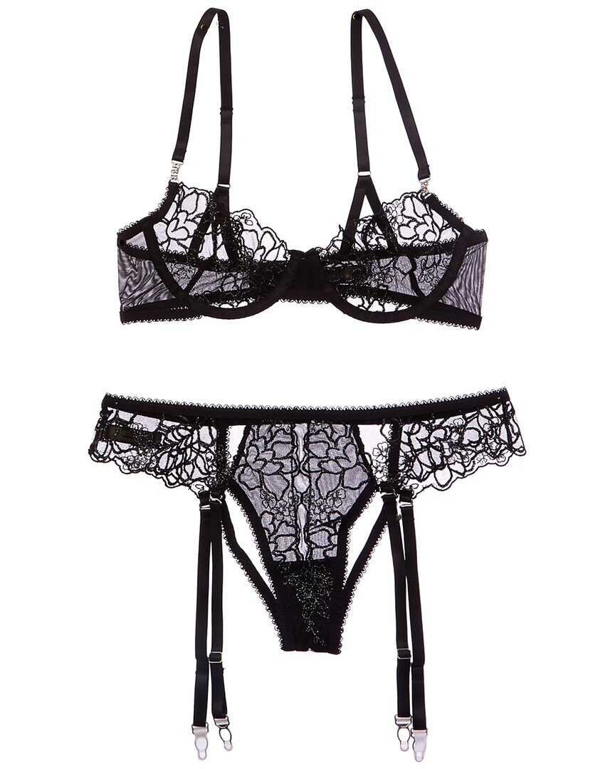 Комплект бюстгальтера House of Desire Eden, черный
Комплект бюстгальтера House of Desire Eden, черный
