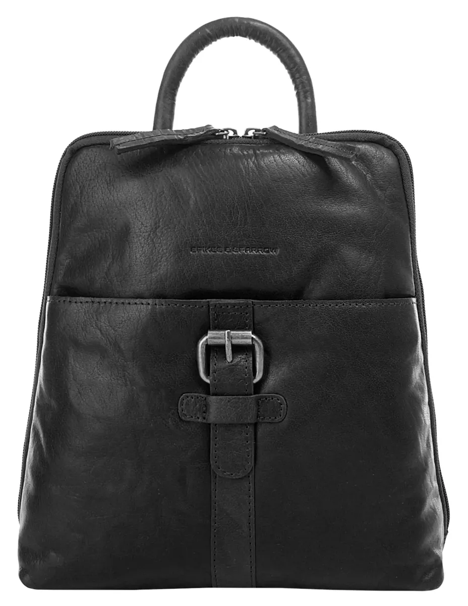 Городской рюкзак Spikes & Sparrow, натуральная кожа, черный
Городской рюкзак Spikes & Sparrow, натуральная кожа, черный