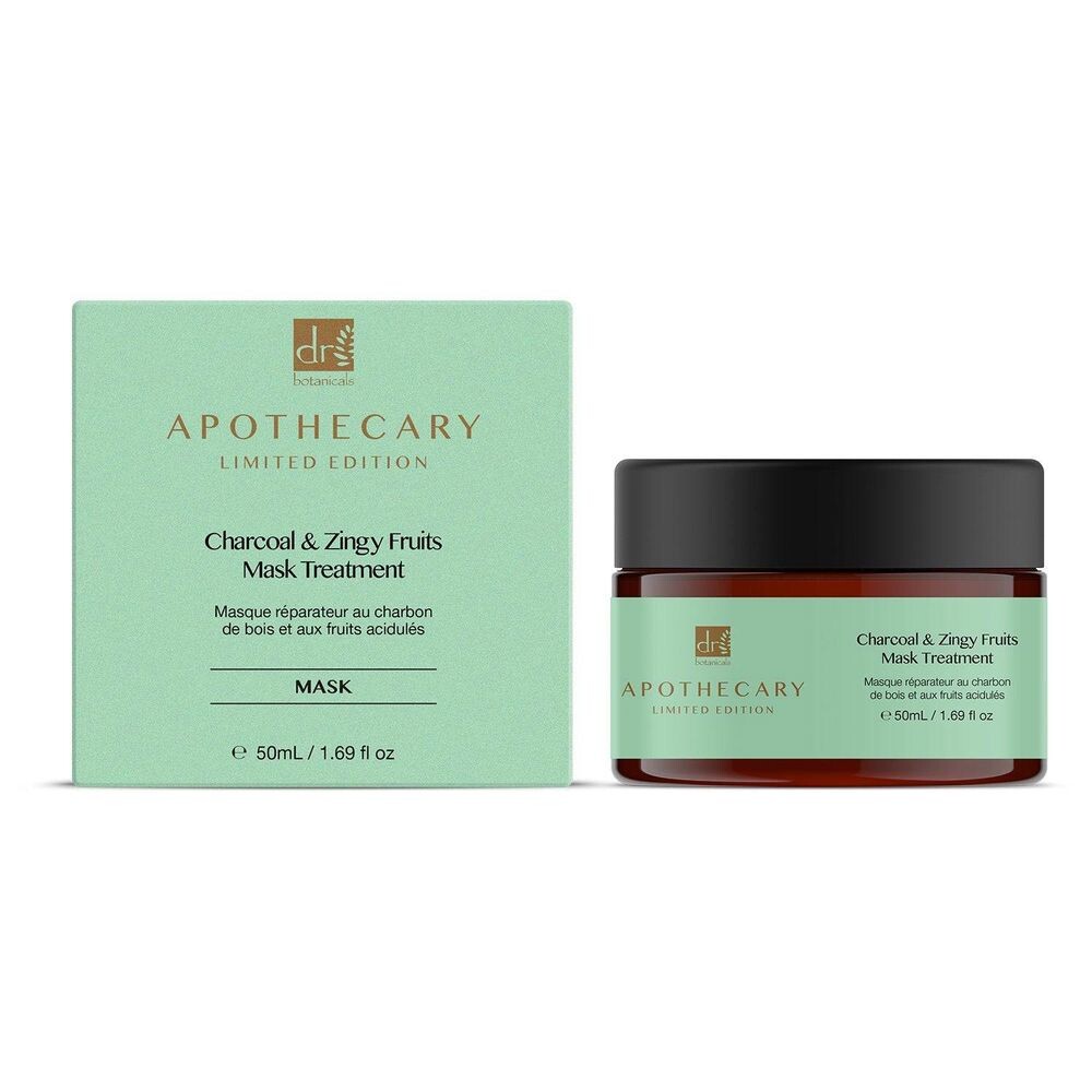 Маска для лица Mascarilla de tratamiento de carbón y frutas zingy Dr. botanicals, 50 мл
Маска для лица Mascarilla de tratamiento de carbón y frutas zingy Dr. botanicals, 50 мл