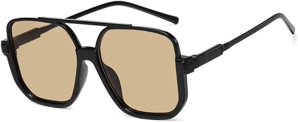 Солнцезащитные очки с защитой UV400 | Двойная перемычка, металлические шарниры | Для женщин и мужчин, для занятий спортом на открытом воздухе и вождения DSVIGF, Black Tea
Солнцезащитные очки с защитой UV400 | Двойная перемычка, металлические шарниры | Для женщин и мужчин, для занятий спортом на открытом воздухе и вождения DSVIGF, Black Tea