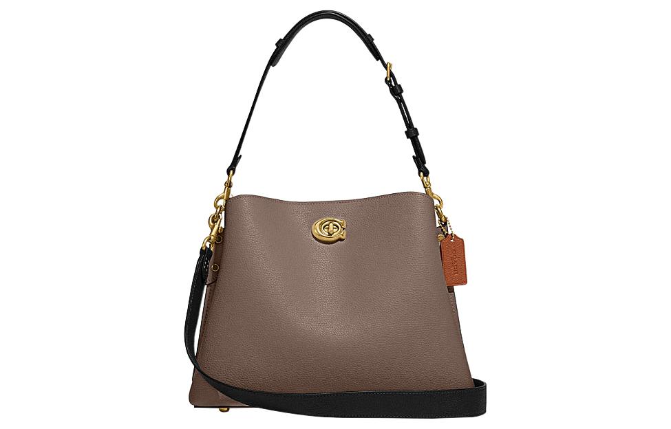 Willow Cow Разделанная Кожа Переносная Наплечная Сумка Через Плечо Женская Коричневая/Черная COACH
Willow Cow Разделанная Кожа Переносная Наплечная Сумка Через Плечо Женская Коричневая/Черная COACH