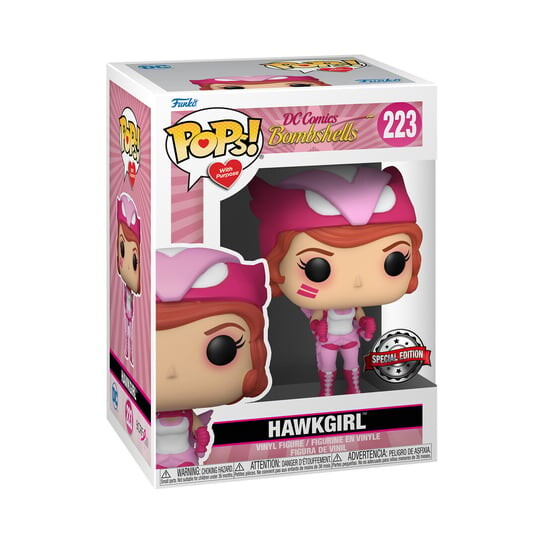Funko POP! Коллекционная фигурка With Purpose, DC Bombshells, Hawkgirl, Special Edition
Funko POP! Коллекционная фигурка With Purpose, DC Bombshells, Hawkgirl, Special Edition