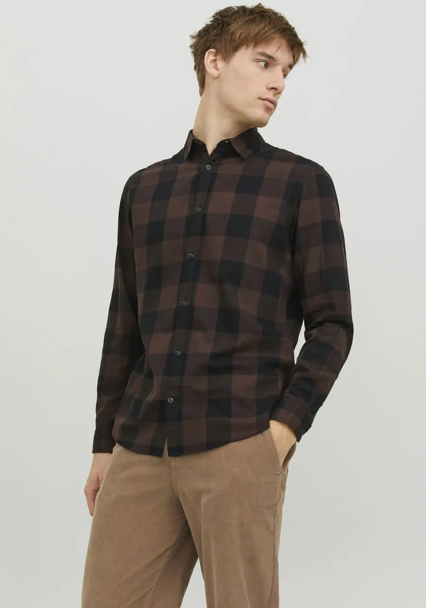 Рубашка с длинными рукавами Jack & Jones "JJEGINGHAM TWILL SHIRT L/S NOOS", цвет Seal Brown
Рубашка с длинными рукавами Jack & Jones "JJEGINGHAM TWILL SHIRT L/S NOOS", цвет Seal Brown