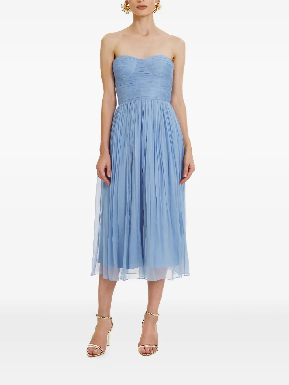 Шелковое миди-платье Marybella Framboise, синий
Шелковое миди-платье Marybella Framboise, синий