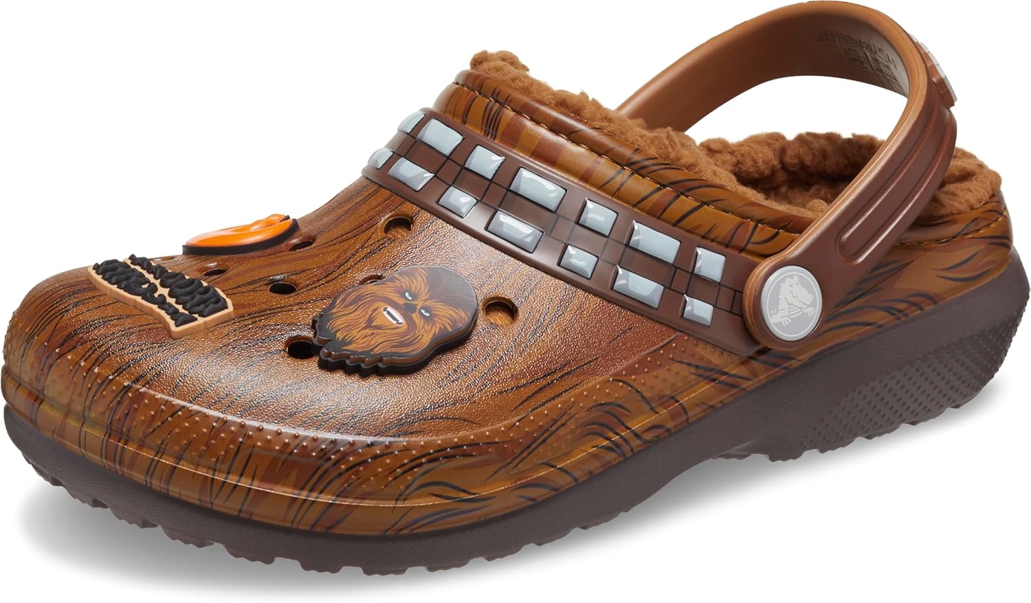 Сабо унисекс для детей Star Wars Чубакка классические с подкладкой Crocs, эспрессо
Сабо унисекс для детей Star Wars Чубакка классические с подкладкой Crocs, эспрессо