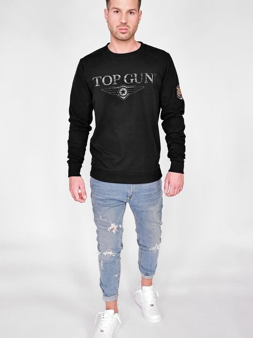 Свитер Topgun, черный 
Свитер Topgun, черный