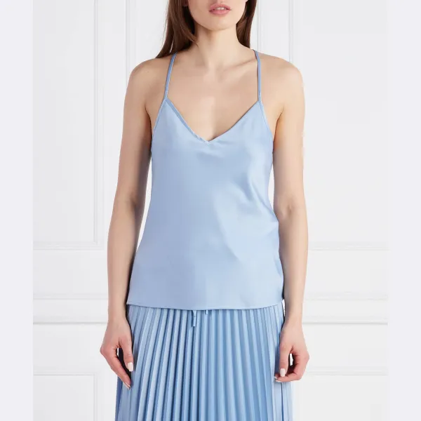 Топ стандартного кроя Marella, синий 
Топ стандартного кроя Marella, синий