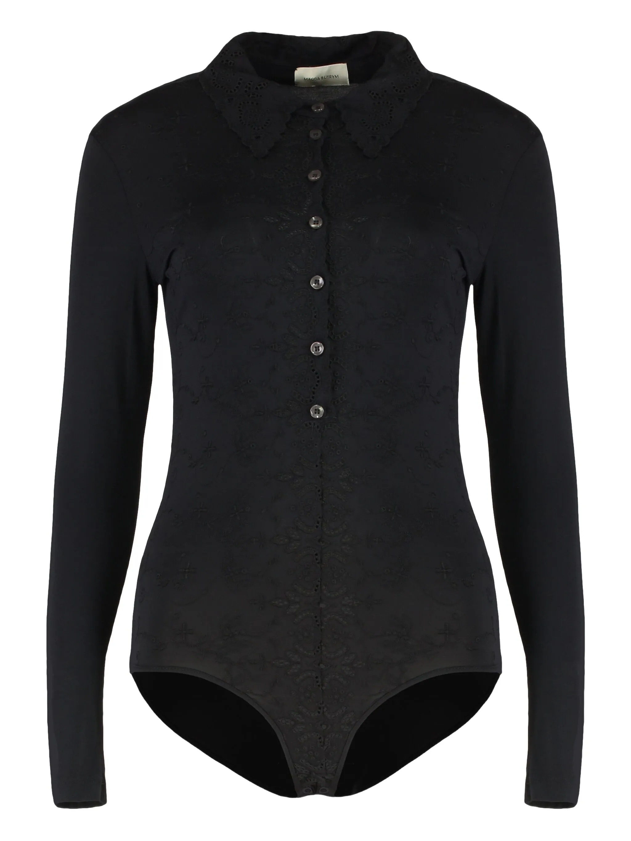 Боди с люверсами Magda Butrym, черный
Боди с люверсами Magda Butrym, черный