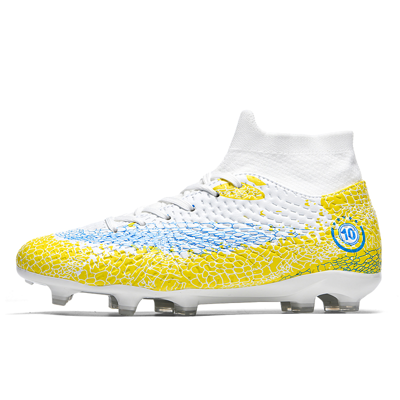 Футбольные бутсы для детей и подростков с амортизацией, износостойкостью, балансировкой и высоким верхом Peter pan, белый
Футбольные бутсы для детей и подростков с амортизацией, износостойкостью, балансировкой и высоким верхом Peter pan, белый