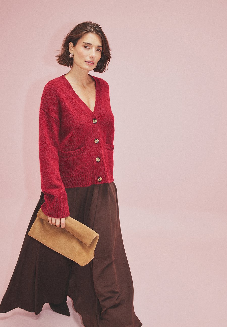Кардиган NA-KD Cardigan, Burgundy/Bordeaux
Кардиган NA-KD Cardigan, Burgundy/Bordeaux