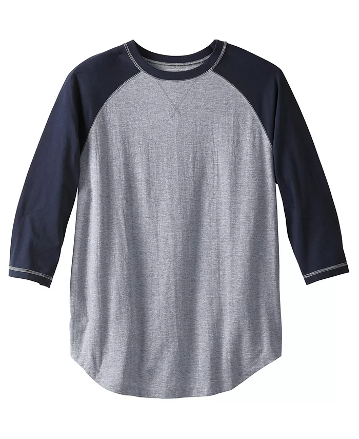 Футболка с регланным рукавом Big & Tall by KingSize Liberty Blues, серый
Футболка с регланным рукавом Big & Tall by KingSize Liberty Blues, серый